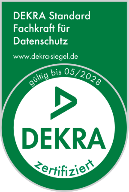 DEKRA-Siegel: Fachkraft für Datenschutz nach DEKRA Standard